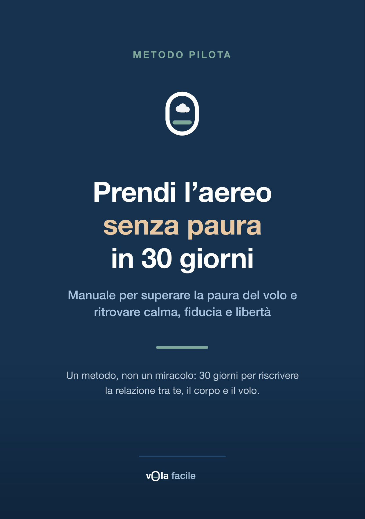 Copertina del manuale Metodo Pilota